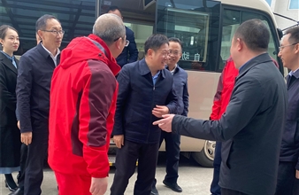 达州市委常委唐廷教莅临东升国际宣汉公司调研指导